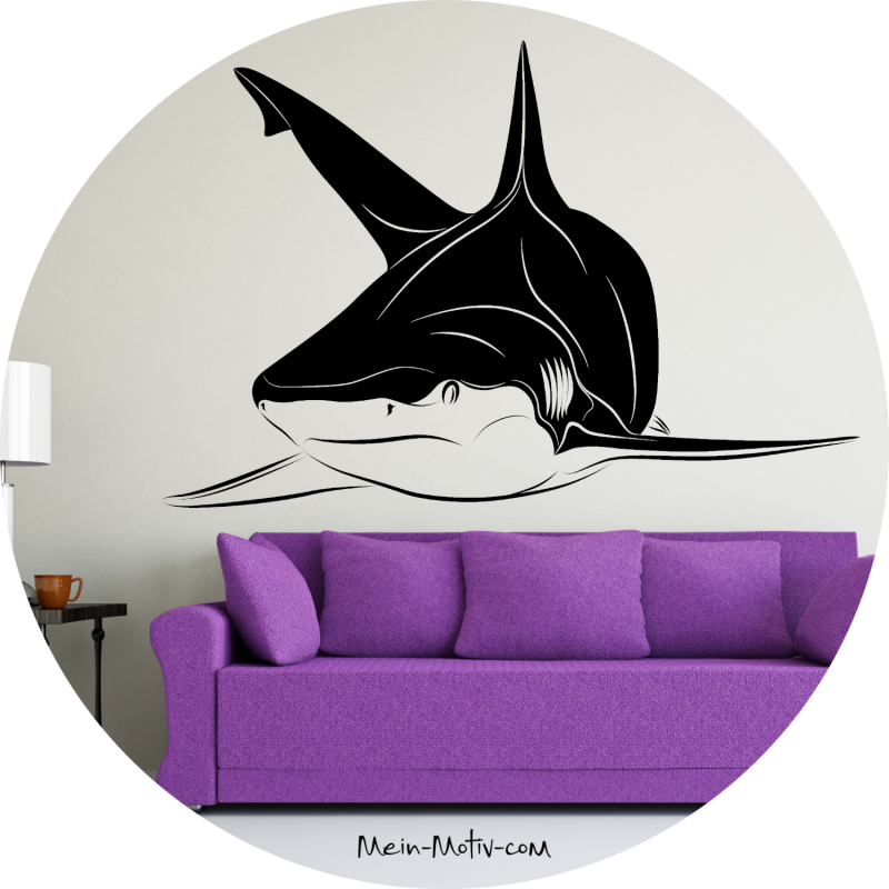 Preview: Wandtattoo 20007 Hai